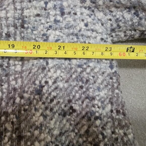 One of a Kind Vintage 1950s - 1960s Wool Blend Handmade Pea Coat - Picture 10 of 12